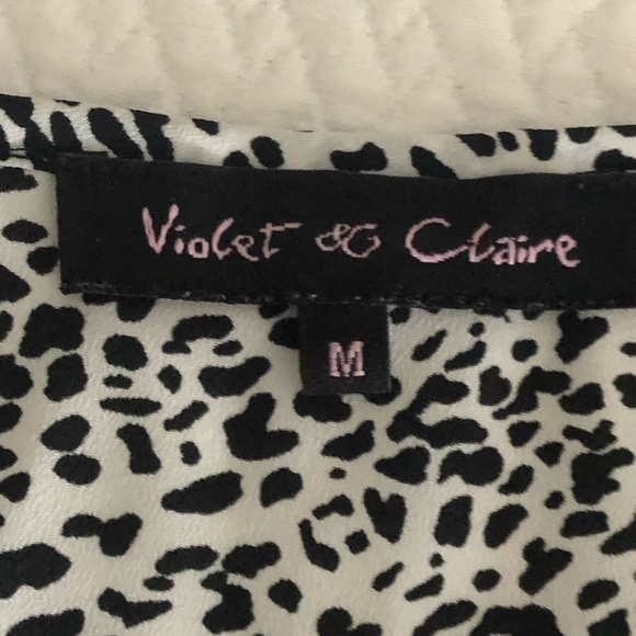 Violet & Claire | Animal print Blouse - Picture 5 of 7